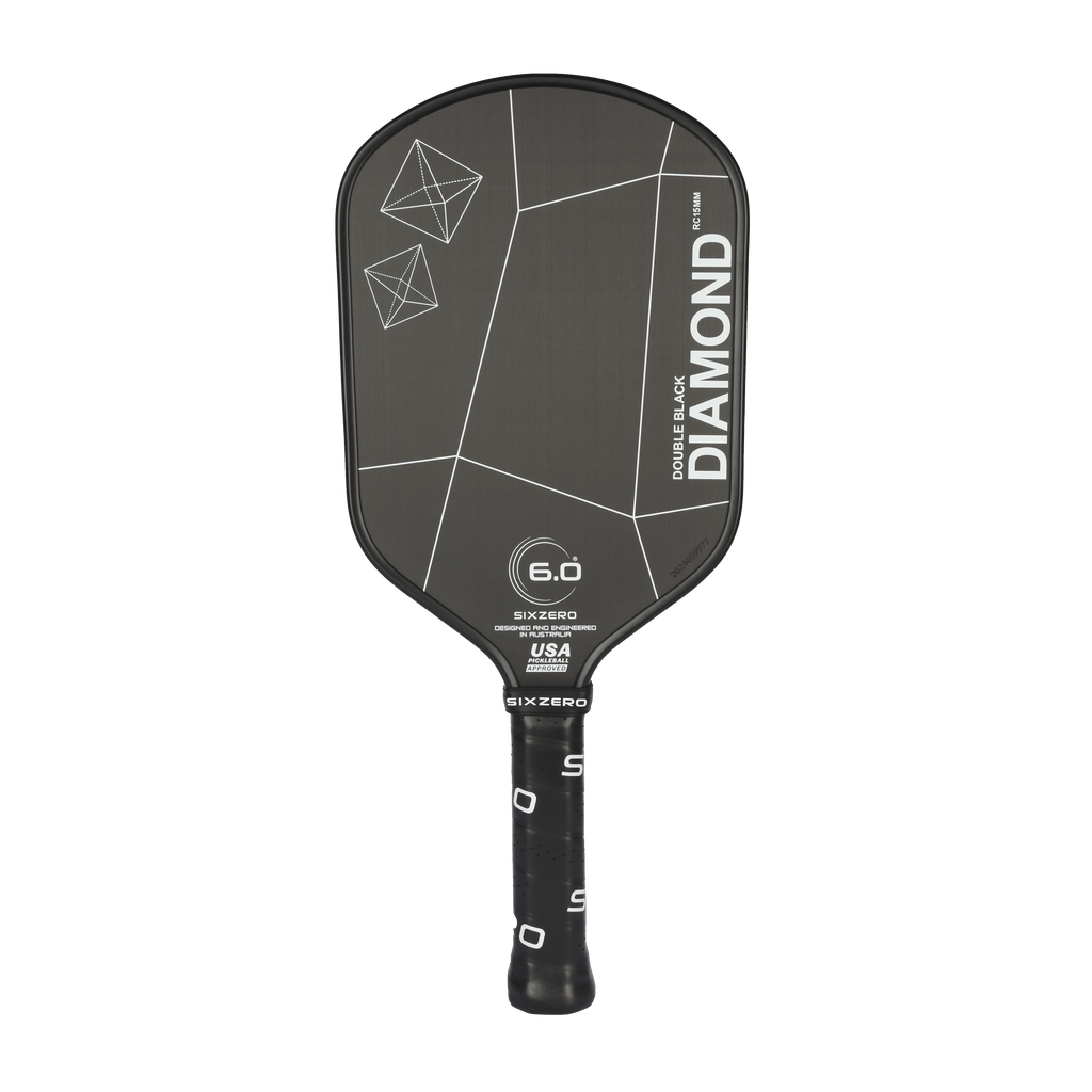 SUPR Pickleball Shop Paddles Double Black Diamond Control - Elongated