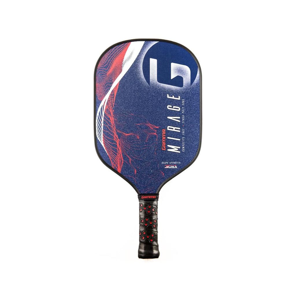 GAMMA Paddles Red White & Blue GAMMA Mirage Pickleball Paddle