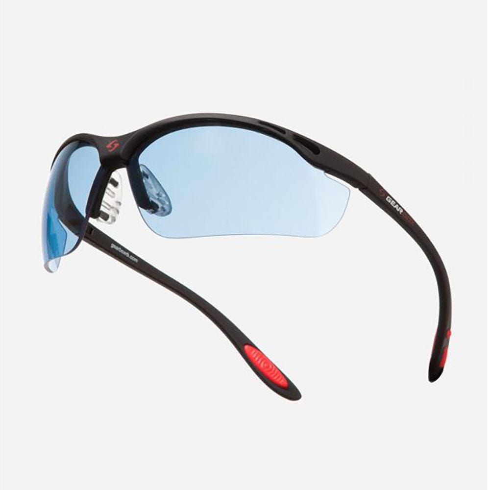 Gearbox Accessories Black Frame Blue Lens Gearbox Vision Protective Eyewear