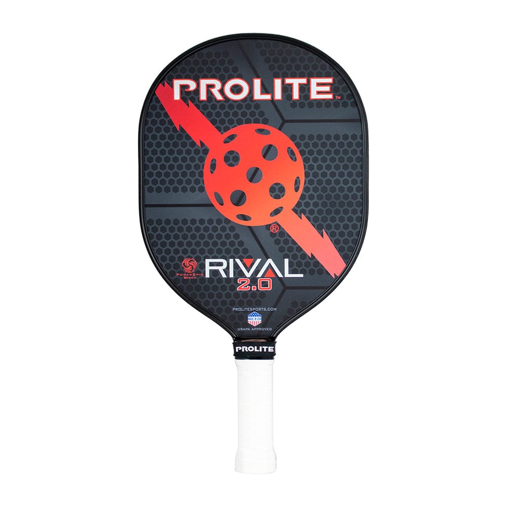 ProLite Paddles Red ProLite Rival Powerspin 2.0 Pickleball Paddle